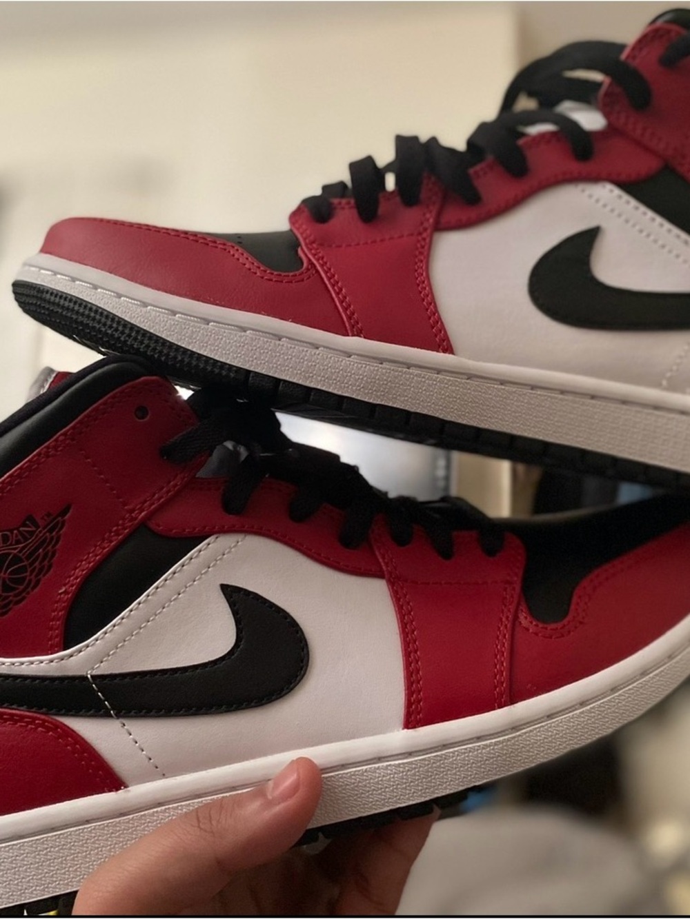 Nike Air Jordan 1 Low - Red/White/Black